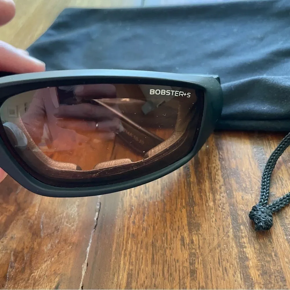 Bobster Foamerz 2 Black and Brown Shooting/ Motorcycle Sunglasses